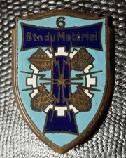 Insigne 6° BATAILLON DU MATERIEL DES TRANSMISSIONS - DRAGO PARIS 25 RUE BERANGER