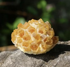 1x Cluster De Citrine Jaune