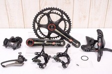 Groupe mécanique CAMPAGNOLO SUPER RECORD 11s 170mm 52/39T état d'usage