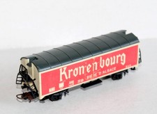 LIMA HO N° 30 3551 WAGON REFRIGERANT SNCF KRONENBOURG FOURGON FRIGORIFIQUE BIERE