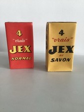 TAMPON GEX LOT DE 2 ANCIENNES BOÎTES TAMPONS GEX NEUVES VINTAGE