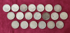JOLI LOT MONNAIES ARGENT - 20 PIECES 5 FRANCS SEMEUSE DATES 1960/61/62/63/64/65