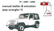 manuel atelier et maintenance Jeep Wrangler YJ 