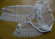 Dentelle fuseaux  broderie bas