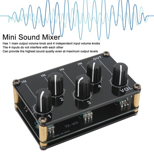 Audio mixer input - mixer, output