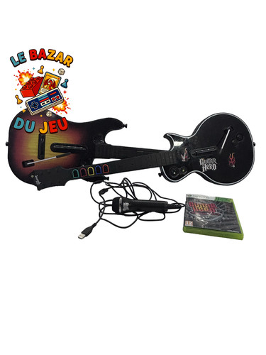 Pack guitar hero xbox 360 - hero,