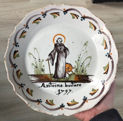 Assiette patronymique antoine - assiette,