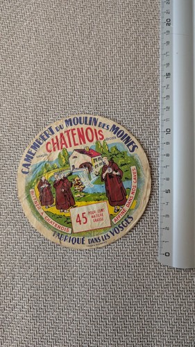 étiquette ancienne châtenois - Étiquette,