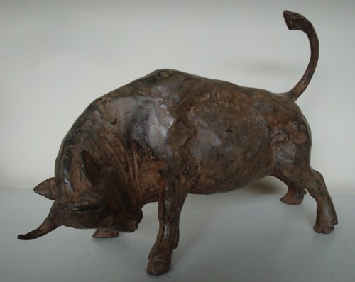 Statue sculpture taureau - sculpture,