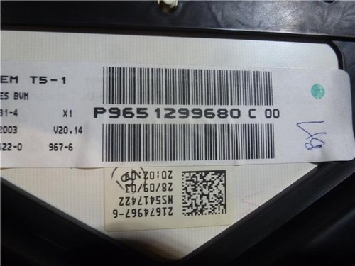 9651197780 bsi peugeot - bsi, 307