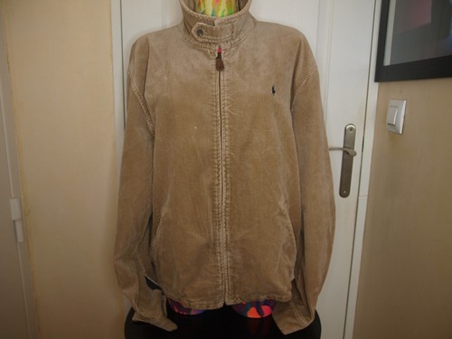 Blouson velour vintage polo - blouson,