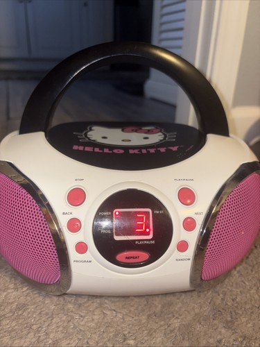 Hello kitty player radio - cd,