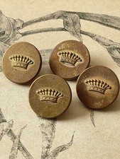 4 Anciens Boutons de Livrée