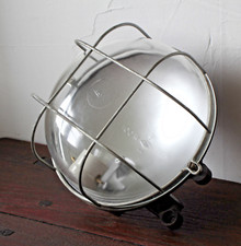 Applique Plafonnier HUBLOT BLOC Bakélite Art Déco Design Vintage Atelier Garage