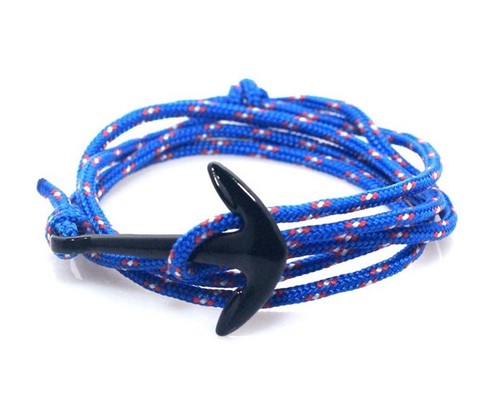 Bracelet enveloppant noir