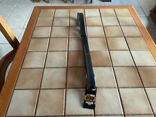 LAISSE Noire en 100% cuir vachette pour Chien - Eco YAGO - 1,20m - Neuve