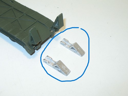 Dinky toys rampe - 2x,