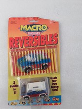 Galoob 1991 Micro Macro Machines Reversibles pick up to custom van