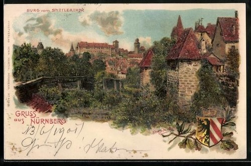 Carte postale artiste erwin - carte,