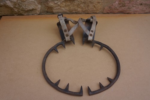 Paire grimpettes fer - grimpettes, en