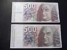 BILLET 500 FRS SUISSE   FAUX  RARE ISSUE BANQUE / ACHAT UNITE AU CHOIX