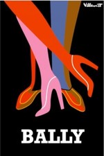 Affiche Bally Bernard Villemot Les Jambes 1979