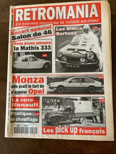 Retromania simca 1000 - retromania,
