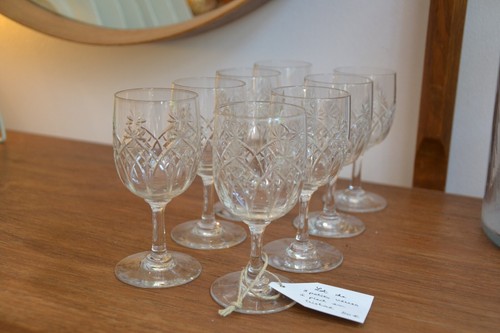 Lot petits verres ancien - de,
