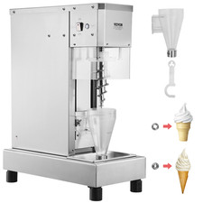 Mélangeur De Crème Glacée Machine À Crème Glacée 750 W Sorbetière En Inox