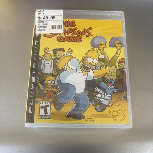 The simpsons game playstation - the,