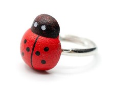 Coccinelle Bague D'Enfants