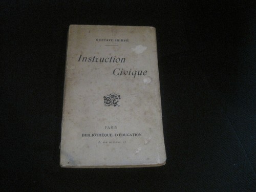 Gustave herve instruction - gustave, herve: