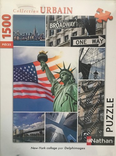 Puzzle 1500 pieces new - , york