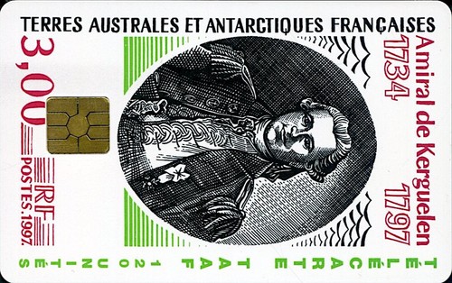 Taaf télécarte 120u - taaf, 12