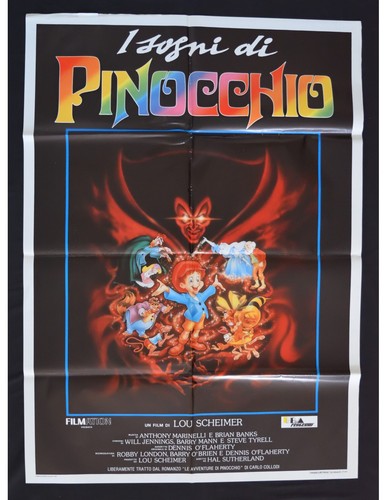 Manifesto rêves pinocchio - manifesto, de