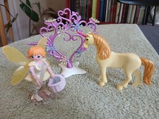 PLAYMOBIL 5442 - Fée Fleur et licorne Rayon de soleil , modifications et ajouts