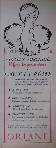 Publicité 1959 orlane - 1959,