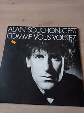 Alain Souchon – C’est comme vous voulez (Virgin 70390, 1985, France)Vinyle 33T 
