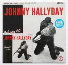SEALED JOHNNY HALLYDAY Johnny 60'Live/Studio 2017 BBR 00B/1 vinyl + CD 25CM LP