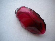 MEISENTHAL boule de Noël modèle SILEX rouge 2015