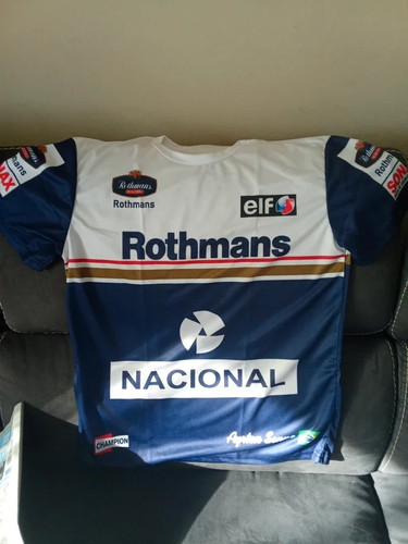 Shirt retro formule ayrton - retro, 1
