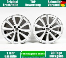 2 X Jante En Aluminium Opel