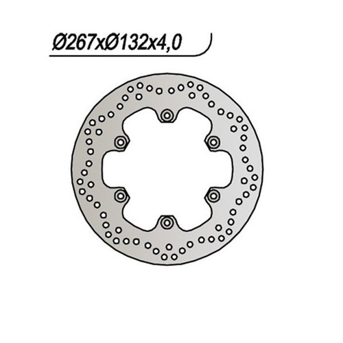 Disque frein avant - disque, de