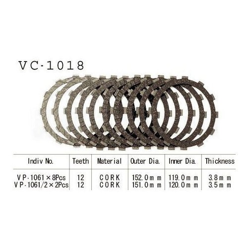 Kit jeu 10 disques - kit, /