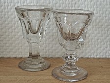 Lot de 2 beaux verres à pieds