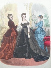 GRANDE GRAVURE DE MODE