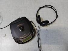 Lecteur CD portable Technics SL-XP470 + Casque stéréo pliable Sony MDR-A106 - OK