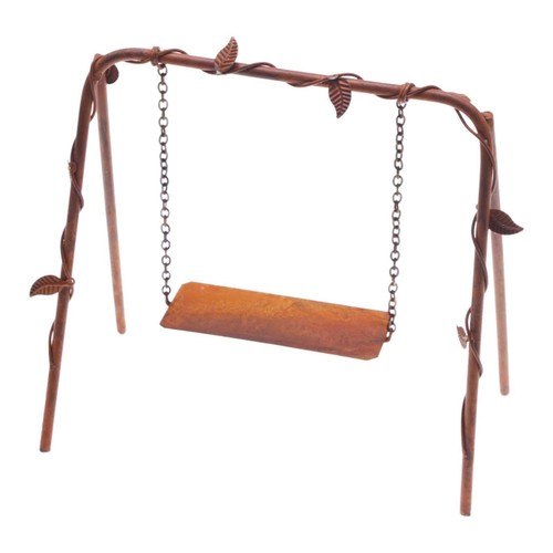 Dollhouse garden swing diy - dollhouse,