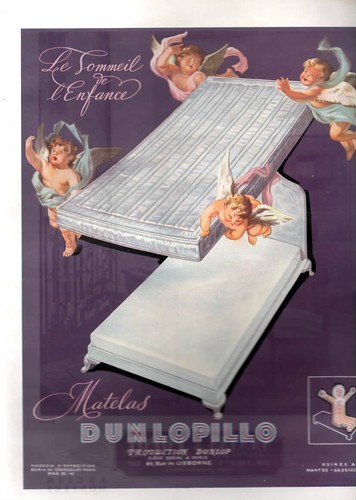 Publicite matelas - ad,