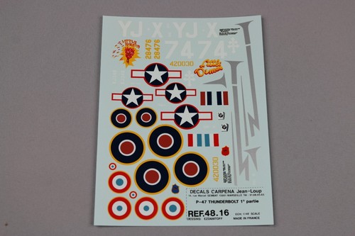 Zf1049 decals carpena 48 - decals, 1/48